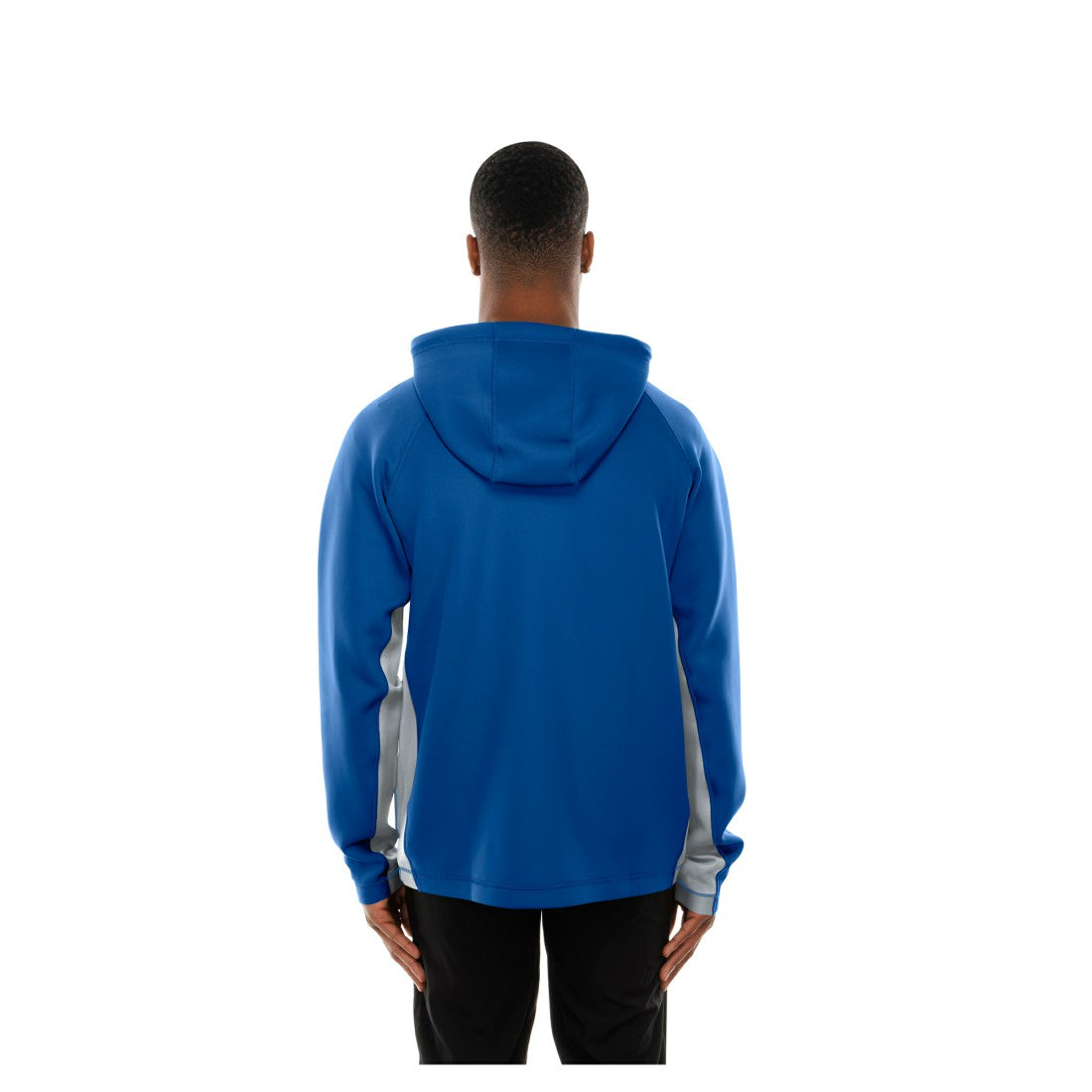 Detroit Lions New Era Combine Authentic Raglan Scuba Full-Zip Hoodie - Blue on sale