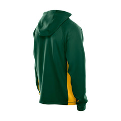 Green Bay Packers New Era Combine Authentic Raglan Scuba Full-Zip Hoodie - Green on sale