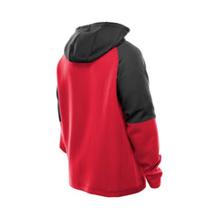 Kansas City Chiefs New Era Combine Authentic Color Block Raglan Pullover Hoodie - Red online