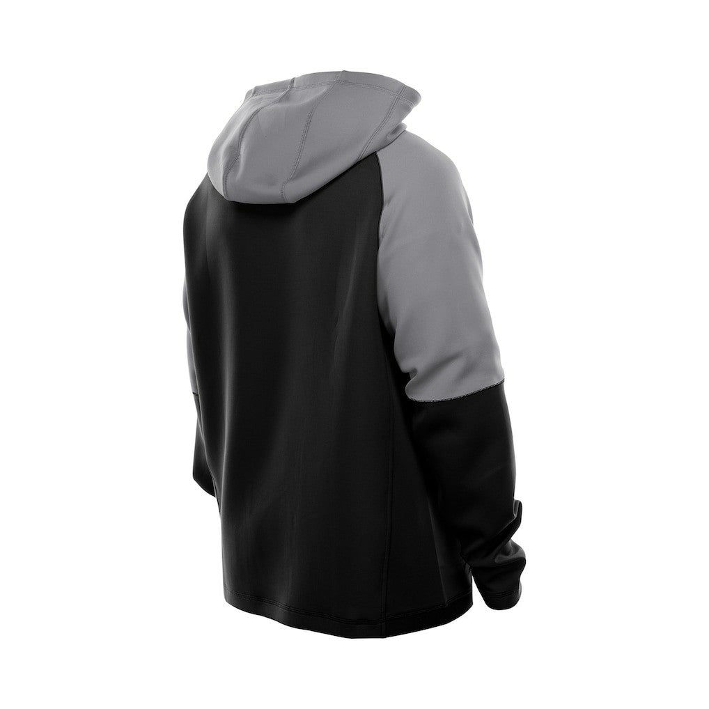 Las Vegas Raiders New Era Combine Authentic Color Block Raglan Pullover Hoodie - Black online