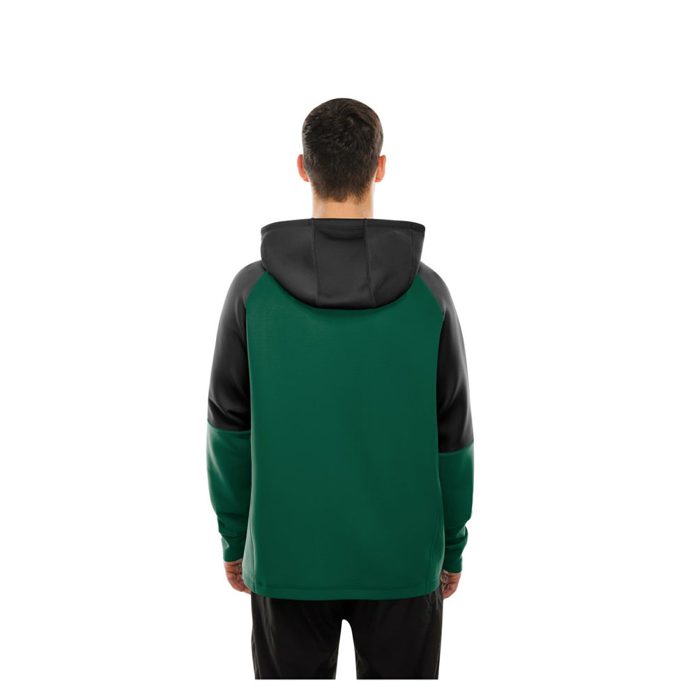 New York Jets New Era Combine Authentic Color Block Raglan Pullover Hoodie - Green online