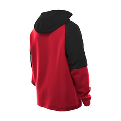 Atlanta Falcons New Era Combine Authentic Color Block Raglan Pullover Hoodie - Red for sale