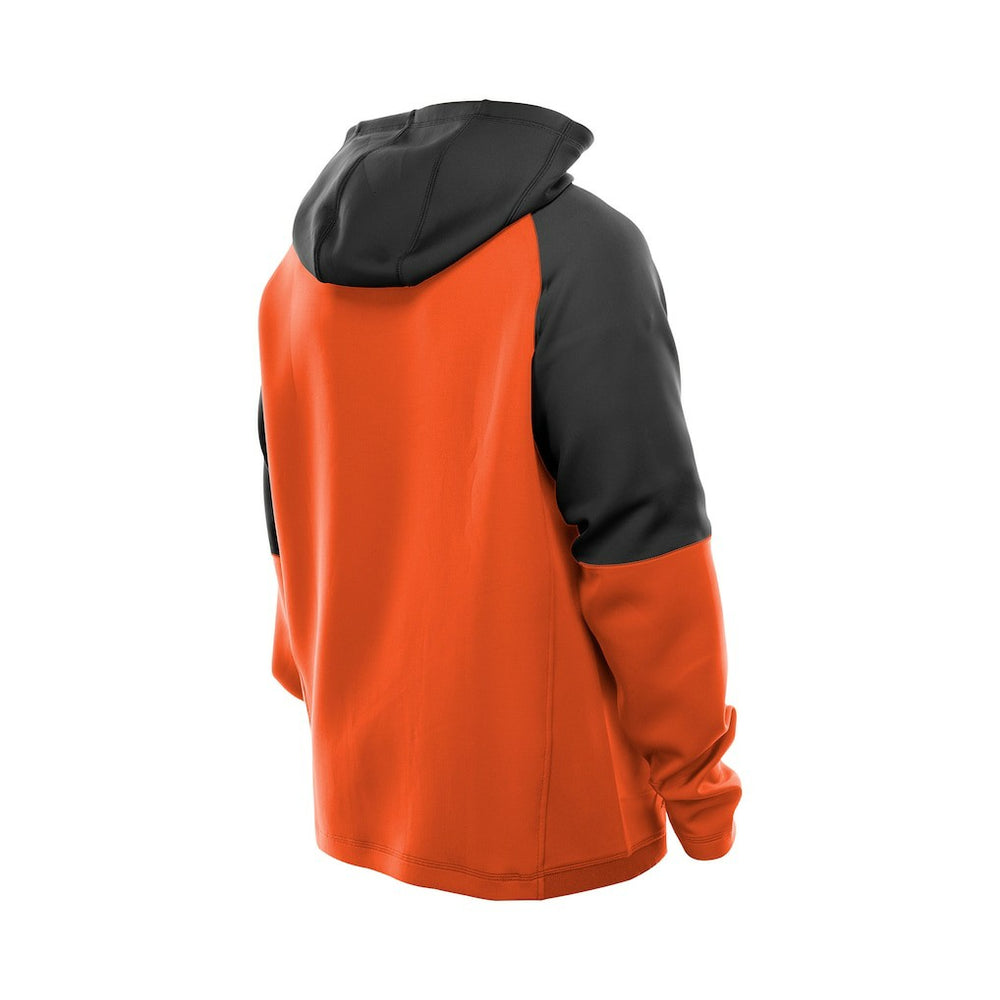 Cincinnati Bengals New Era Combine Authentic Color Block Raglan Pullover Hoodie - Orange sale