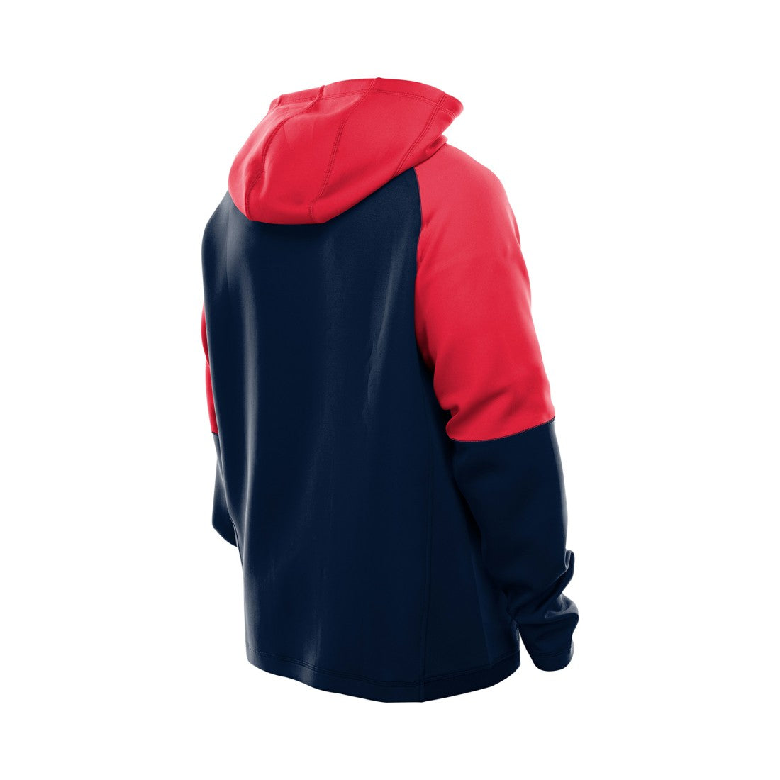 Houston Texans New Era Combine Authentic Color Block Raglan Pullover Hoodie - Navy for sale
