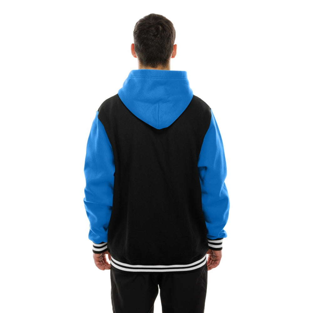 Detroit Lions New Era Full-Snap Fleece Hoodie Jacket - Black discount