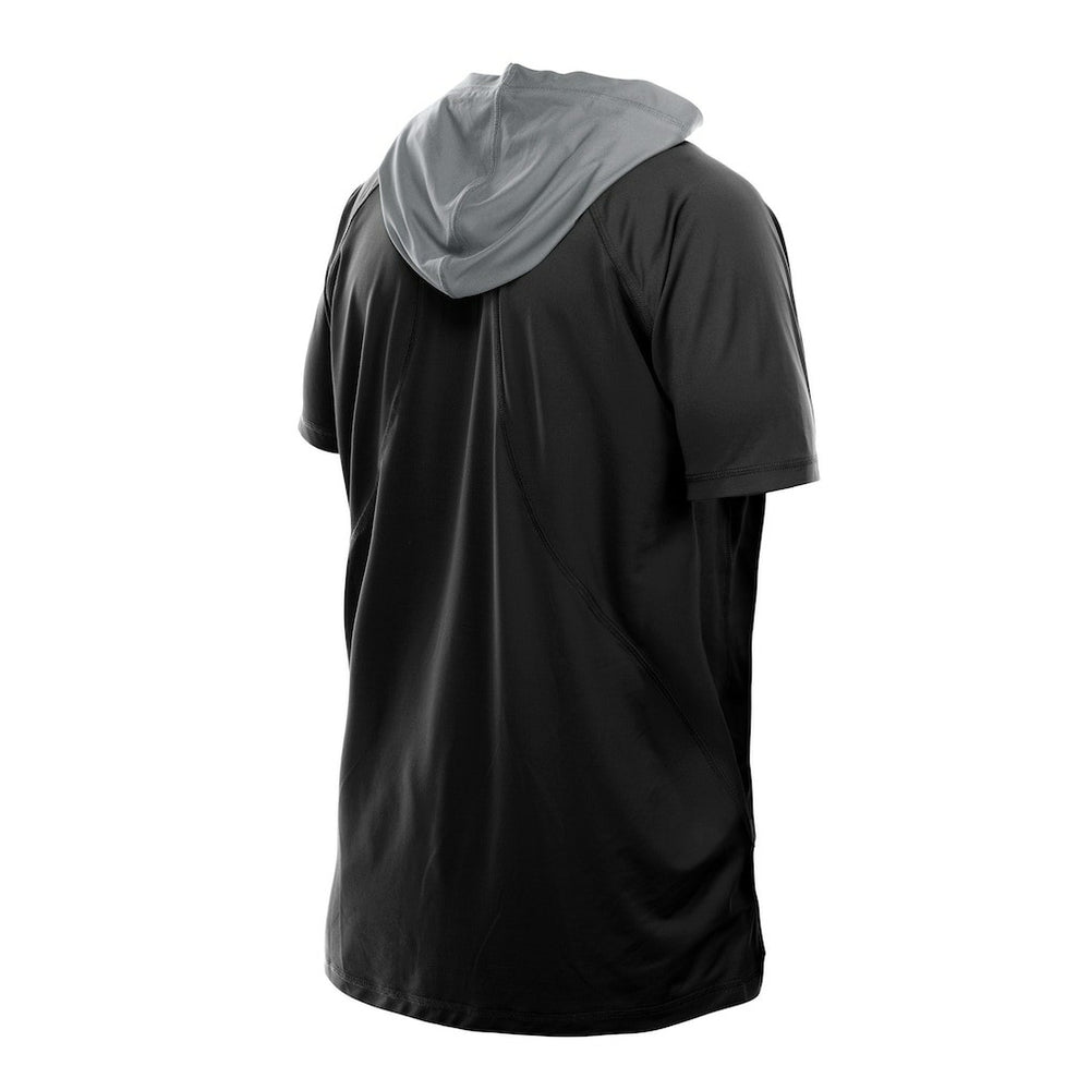 Las Vegas Raiders New Era Combine Authentic Hooded Raglan Short-Sleeve T-Shirt - Black sale