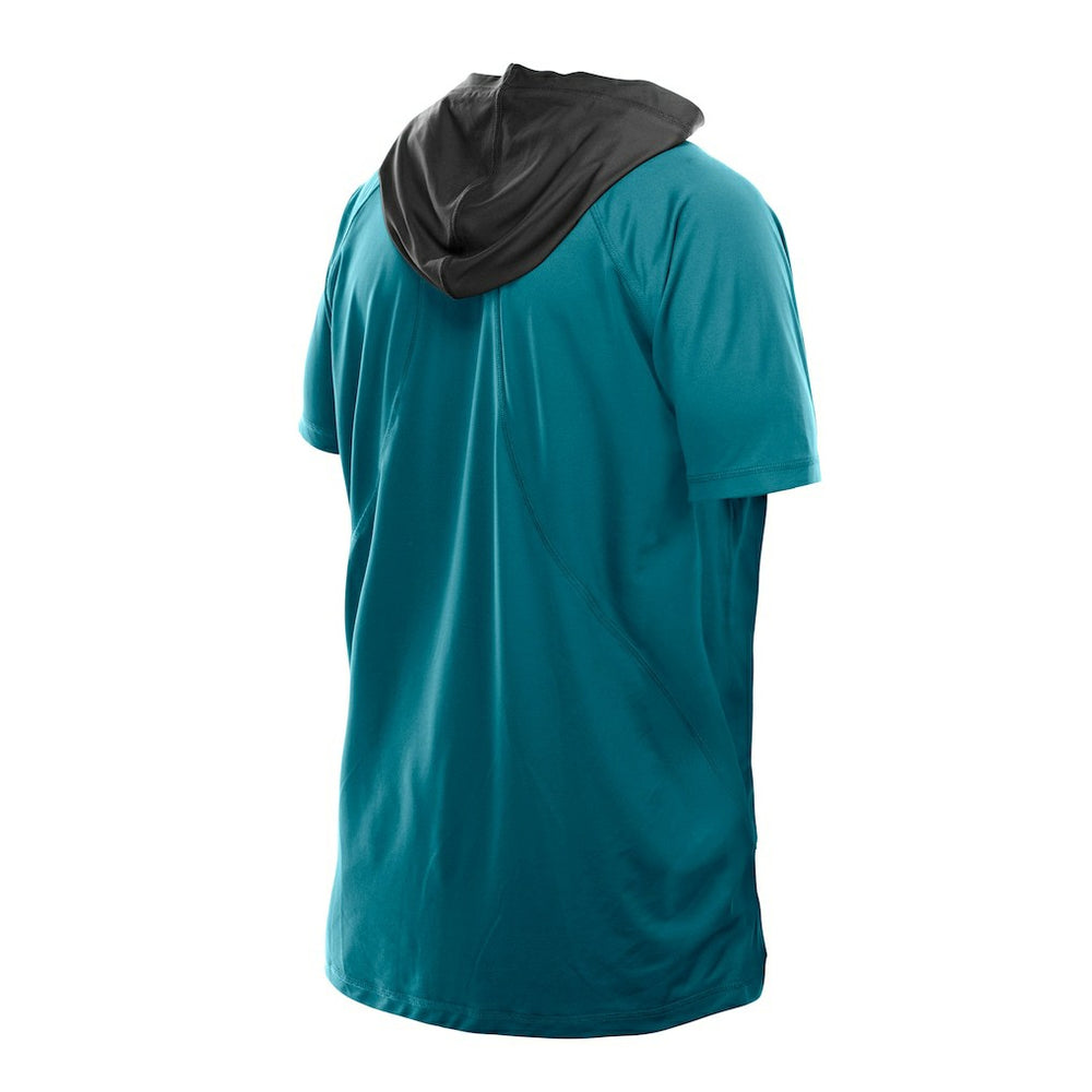 Jacksonville Jaguars New Era Combine Authentic Hooded Raglan Short-Sleeve T-Shirt - Teal outlet