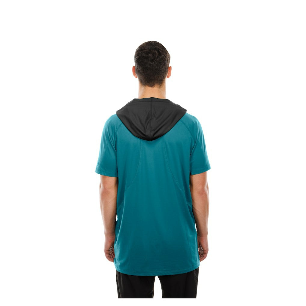 Jacksonville Jaguars New Era Combine Authentic Hooded Raglan Short-Sleeve T-Shirt - Teal outlet