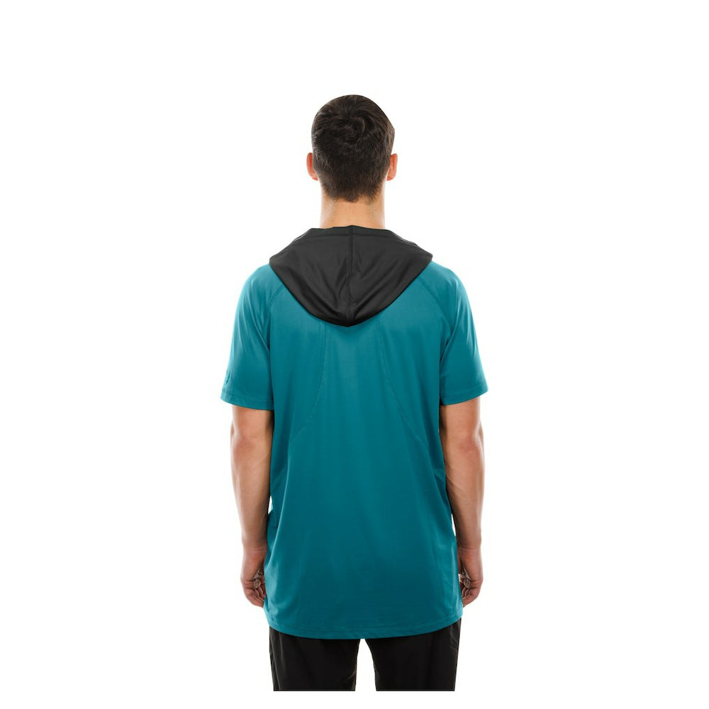 Jacksonville Jaguars New Era Combine Authentic Hooded Raglan Short-Sleeve T-Shirt - Teal outlet