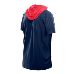 New England Patriots New Era Combine Authentic Hooded Raglan Short-Sleeve T-Shirt - Navy discount