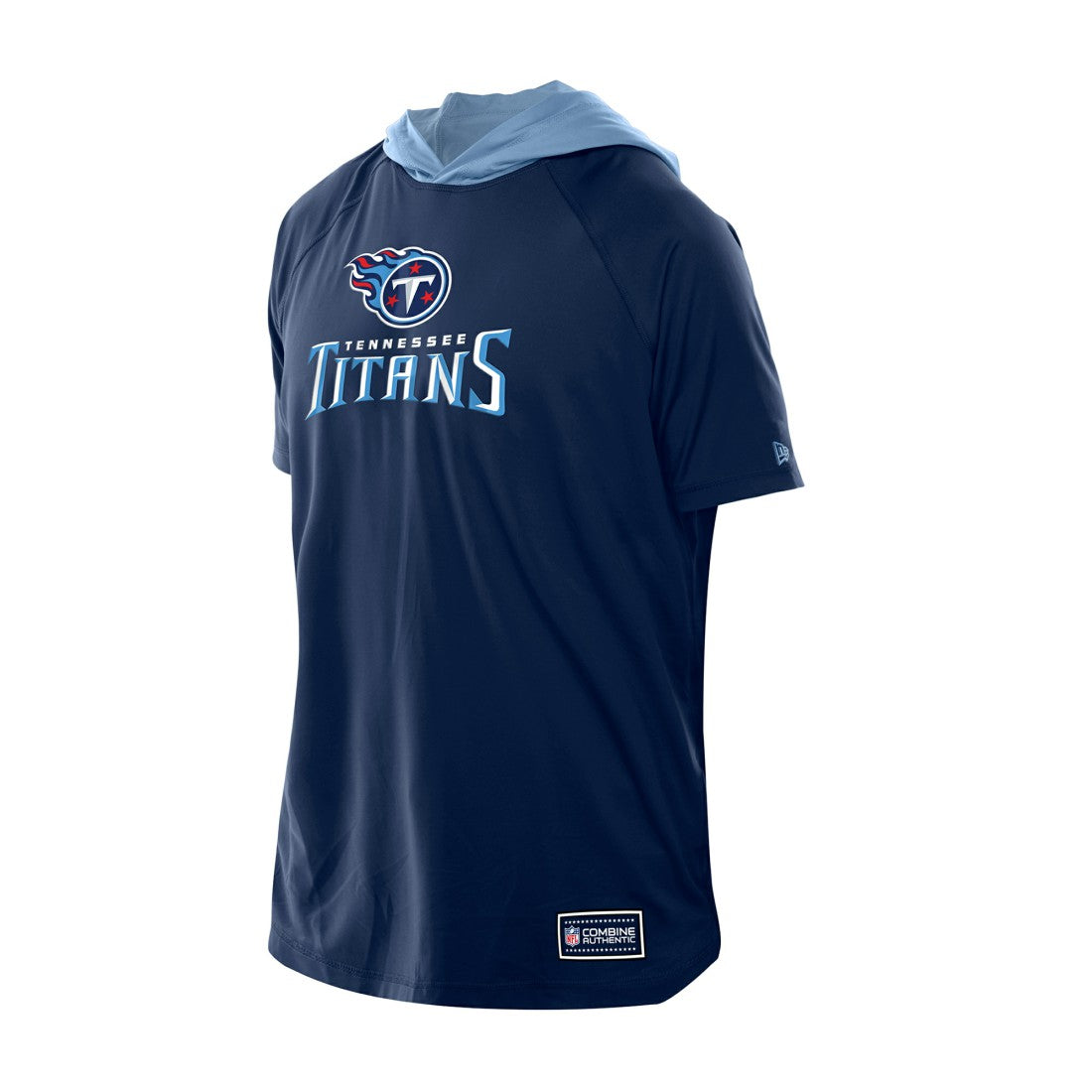 Tennessee Titans New Era Combine Authentic Hooded Raglan Short-Sleeve T-Shirt - Navy online