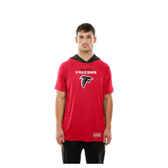 Atlanta Falcons New Era Combine Authentic Hooded Raglan Short-Sleeve T-Shirt - Red for sale