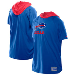 Buffalo Bills New Era Combine Authentic Hooded Raglan Short-Sleeve T-Shirt - Royal on sale