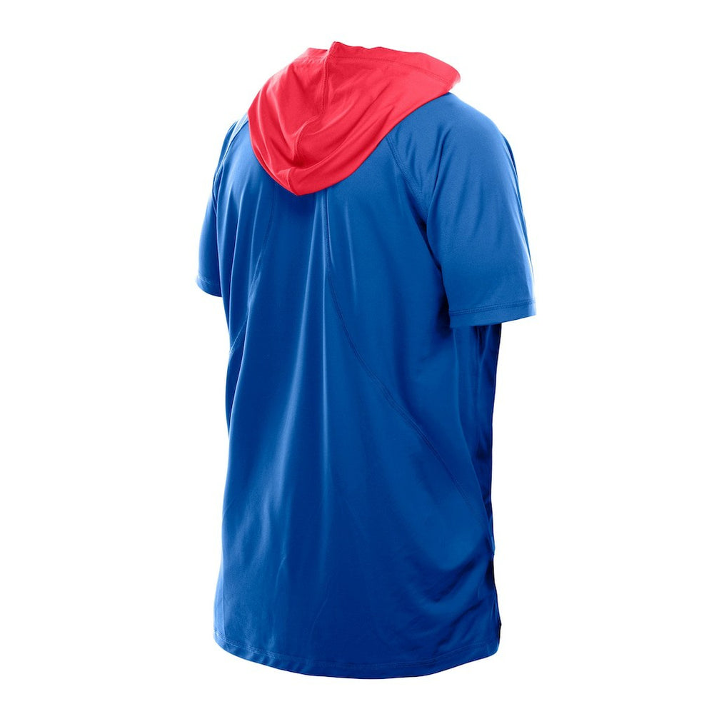 Buffalo Bills New Era Combine Authentic Hooded Raglan Short-Sleeve T-Shirt - Royal on sale