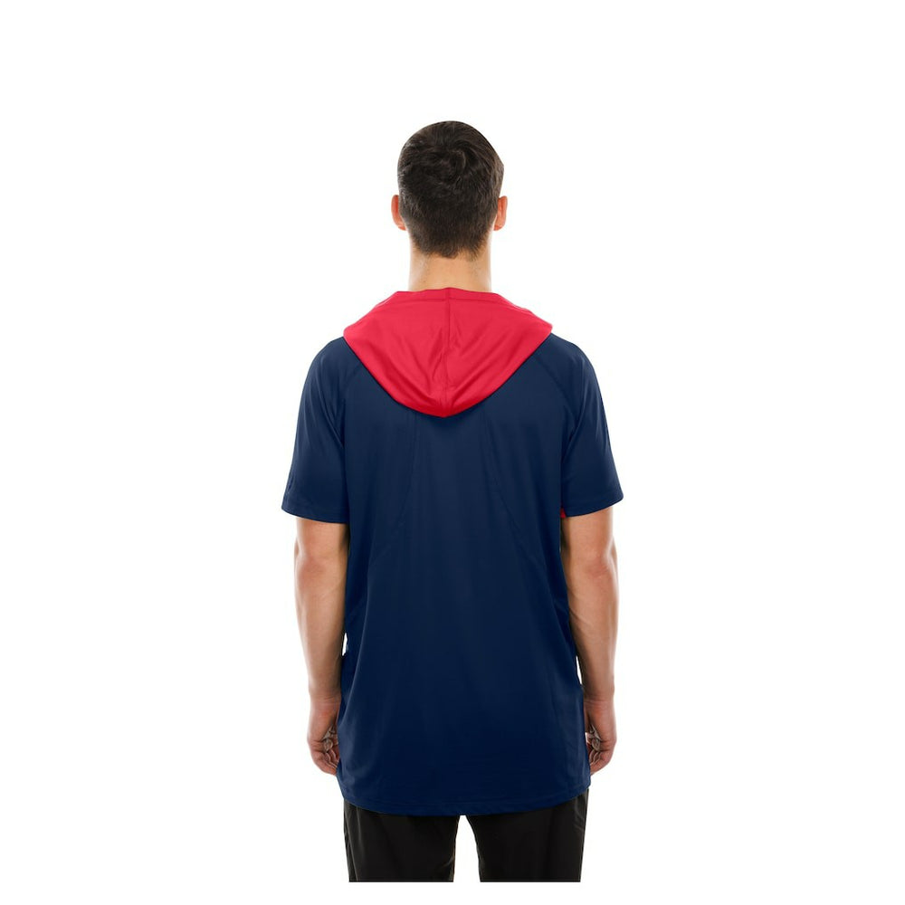 Houston Texans New Era Combine Authentic Hooded Raglan Short-Sleeve T-Shirt - Navy sale