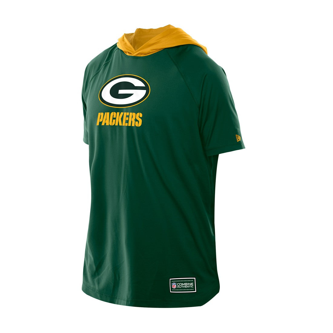Green Bay Packers New Era Combine Authentic Hooded Raglan Short-Sleeve T-Shirt - Green outlet