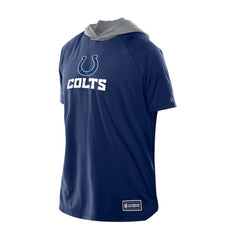 Indianapolis Colts New Era Combine Authentic Hooded Raglan Short-Sleeve T-Shirt - Royal for sale
