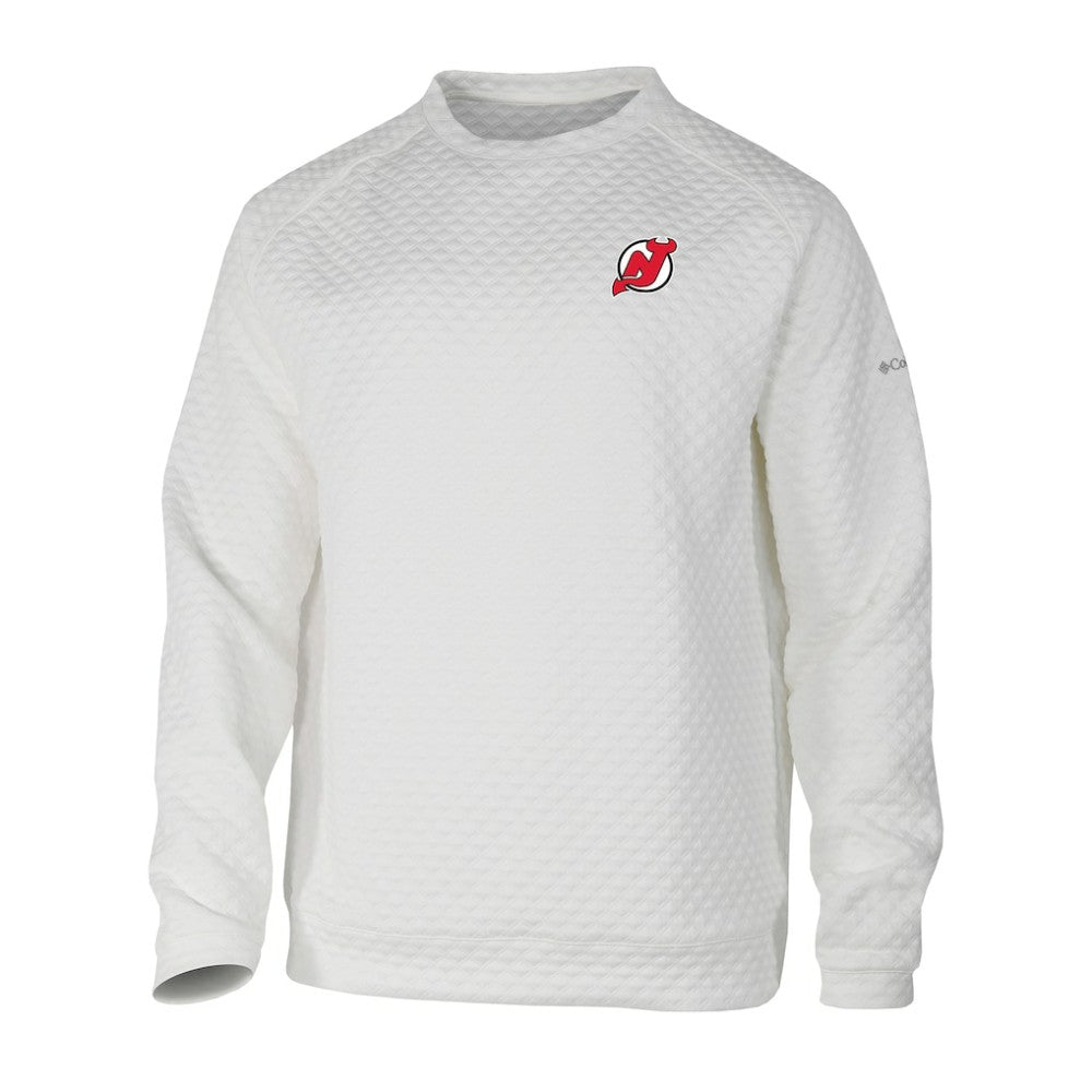 New Jersey Devils Columbia The Finder Sweatshirt - White Sweatshirts