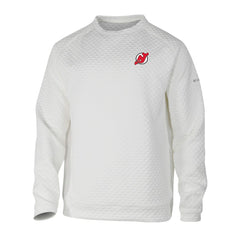 New Jersey Devils Columbia The Finder Sweatshirt - White Sweatshirts