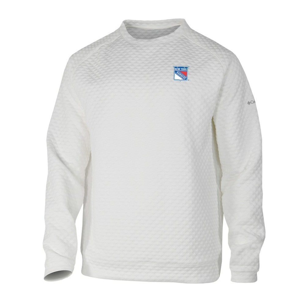 New York Rangers Columbia The Finder Sweatshirt - White Sweatshirts