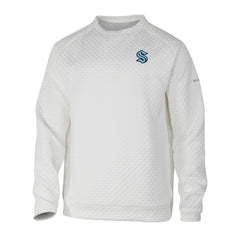 Seattle Kraken Columbia The Finder Sweatshirt - White Sweatshirts