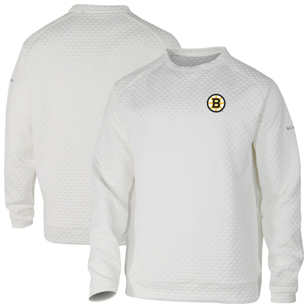 Boston Bruins Columbia The Finder Sweatshirt - White Sweatshirts