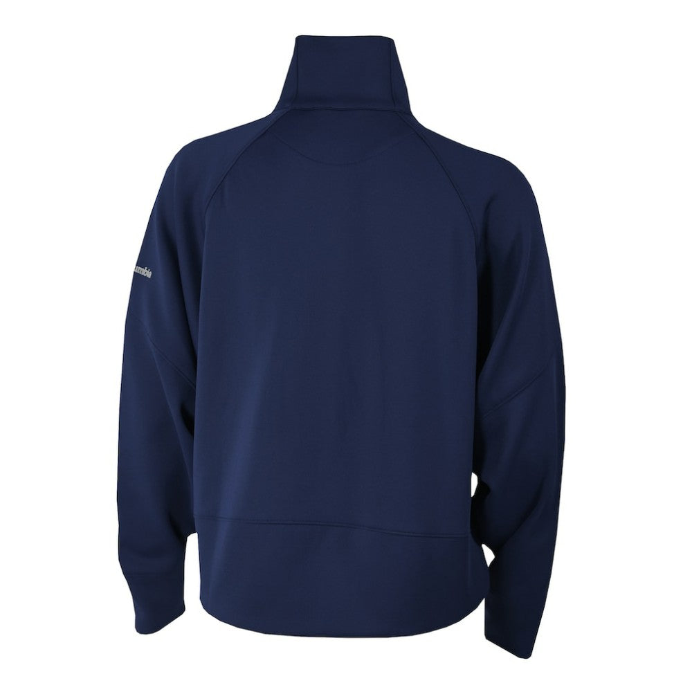 Washington Capitals Columbia Women's Wickhams Hills Raglan Omni-Wick Half-Zip Pullover - Navy Pullover