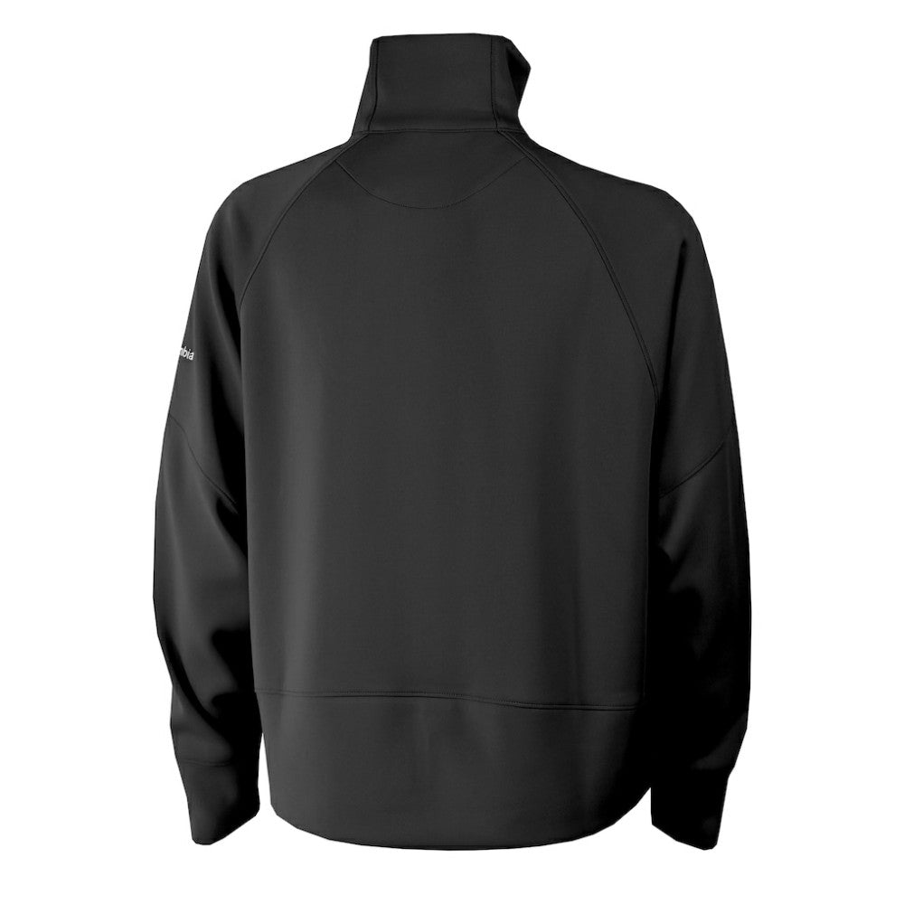 Detroit Red Wings Columbia Women's Wickhams Hills Raglan Omni-Wick Half-Zip Pullover - Black Pullover