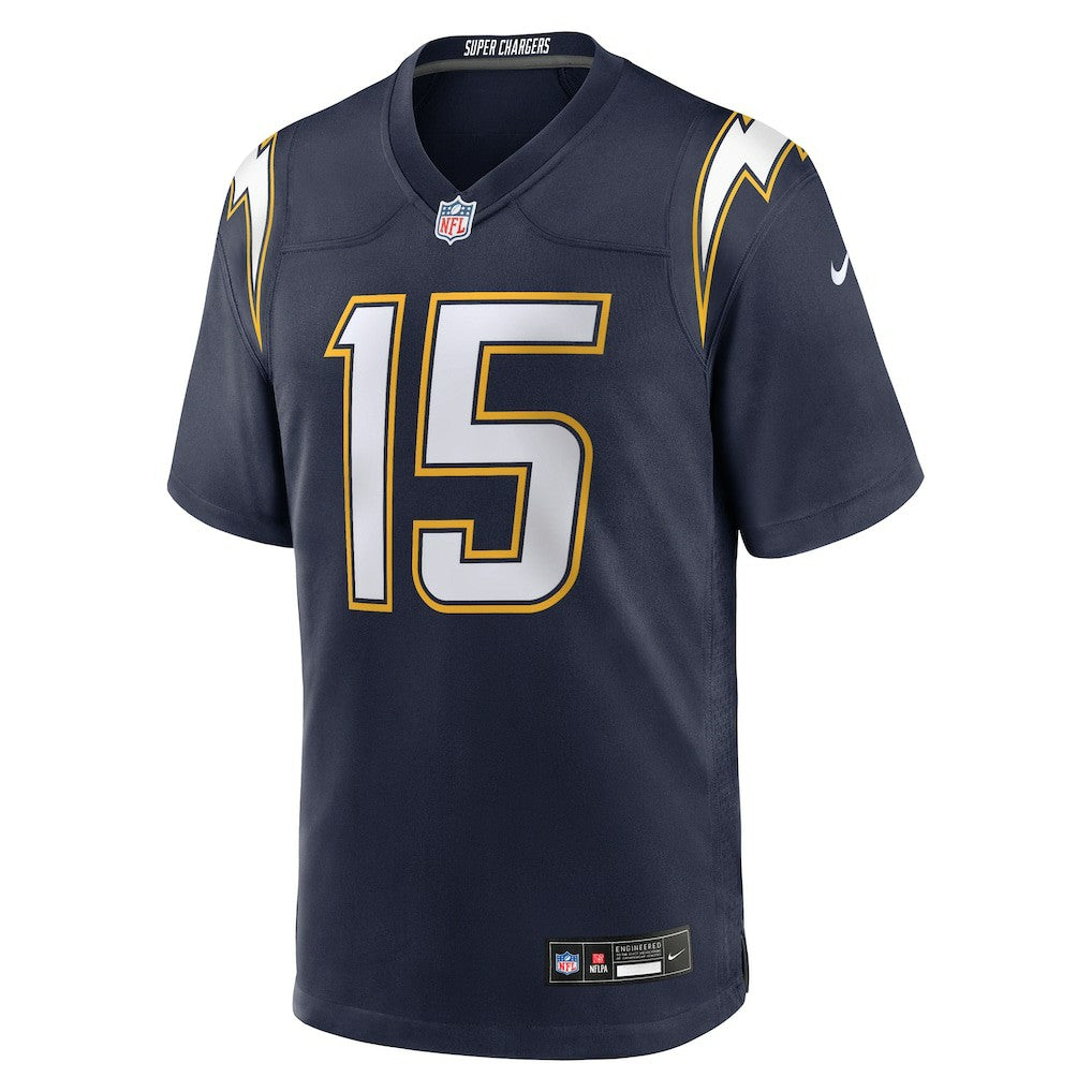 Ladd McConkey Los Angeles Chargers Alternate Super Chargers Game Player Jersey - Navy online