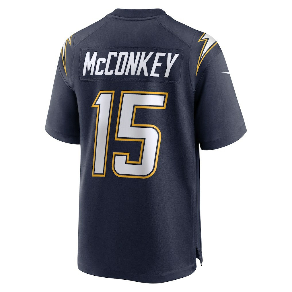 Ladd McConkey Los Angeles Chargers Alternate Super Chargers Game Player Jersey - Navy online