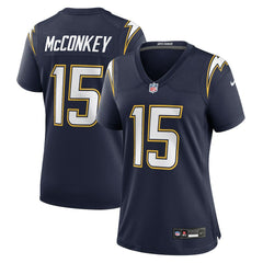 Ladd McConkey Los Angeles Chargers Women's Alternate Super Chargers Game Jersey - Navy discount
