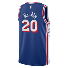 Jared McCain Philadelphia 76ers Youth Swingman Jersey - Icon Edition - Royal for sale