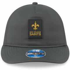 New Orleans Saints New Era 2025 Sideline Cold Weather Retro Crown 59FIFTY Fitted Hat - Charcoal on sale