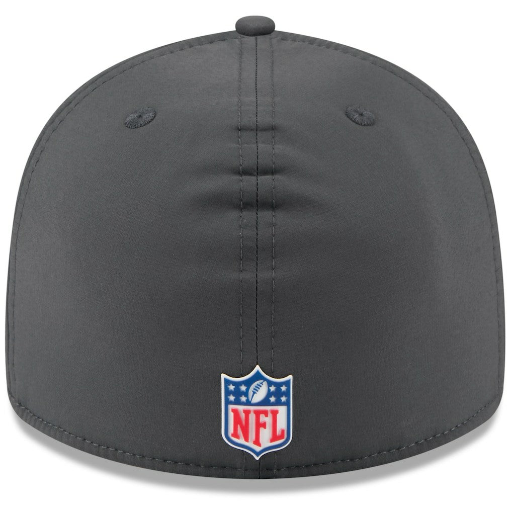 New Orleans Saints New Era 2025 Sideline Cold Weather Retro Crown 59FIFTY Fitted Hat - Charcoal on sale