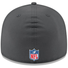 New Orleans Saints New Era 2025 Sideline Cold Weather Retro Crown 59FIFTY Fitted Hat - Charcoal on sale