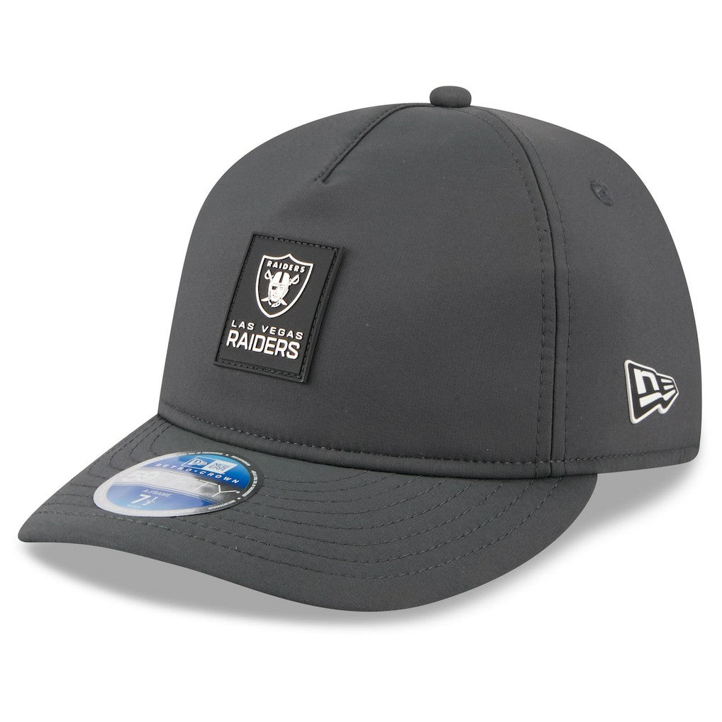 Las Vegas Raiders New Era 2025 Sideline Cold Weather Retro Crown 59FIFTY Fitted Hat - Charcoal outlet