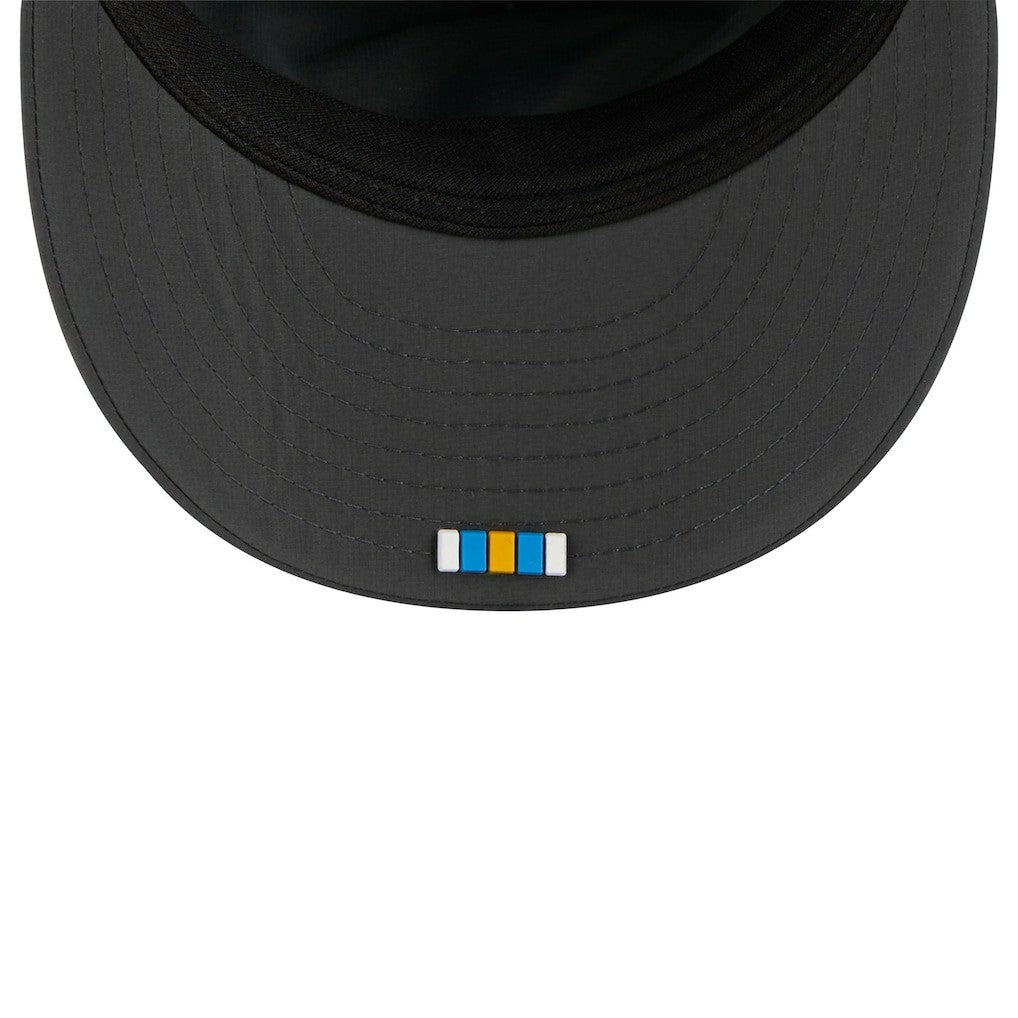 Los Angeles Chargers New Era 2025 Sideline Cold Weather Retro Crown 59FIFTY Fitted Hat - Charcoal discount