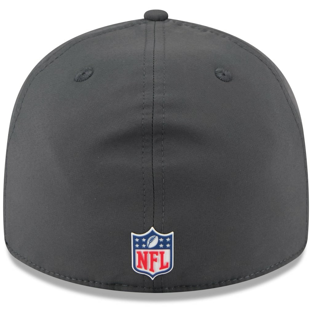 Miami Dolphins New Era 2025 Sideline Cold Weather Retro Crown 59FIFTY Fitted Hat - Charcoal cheap