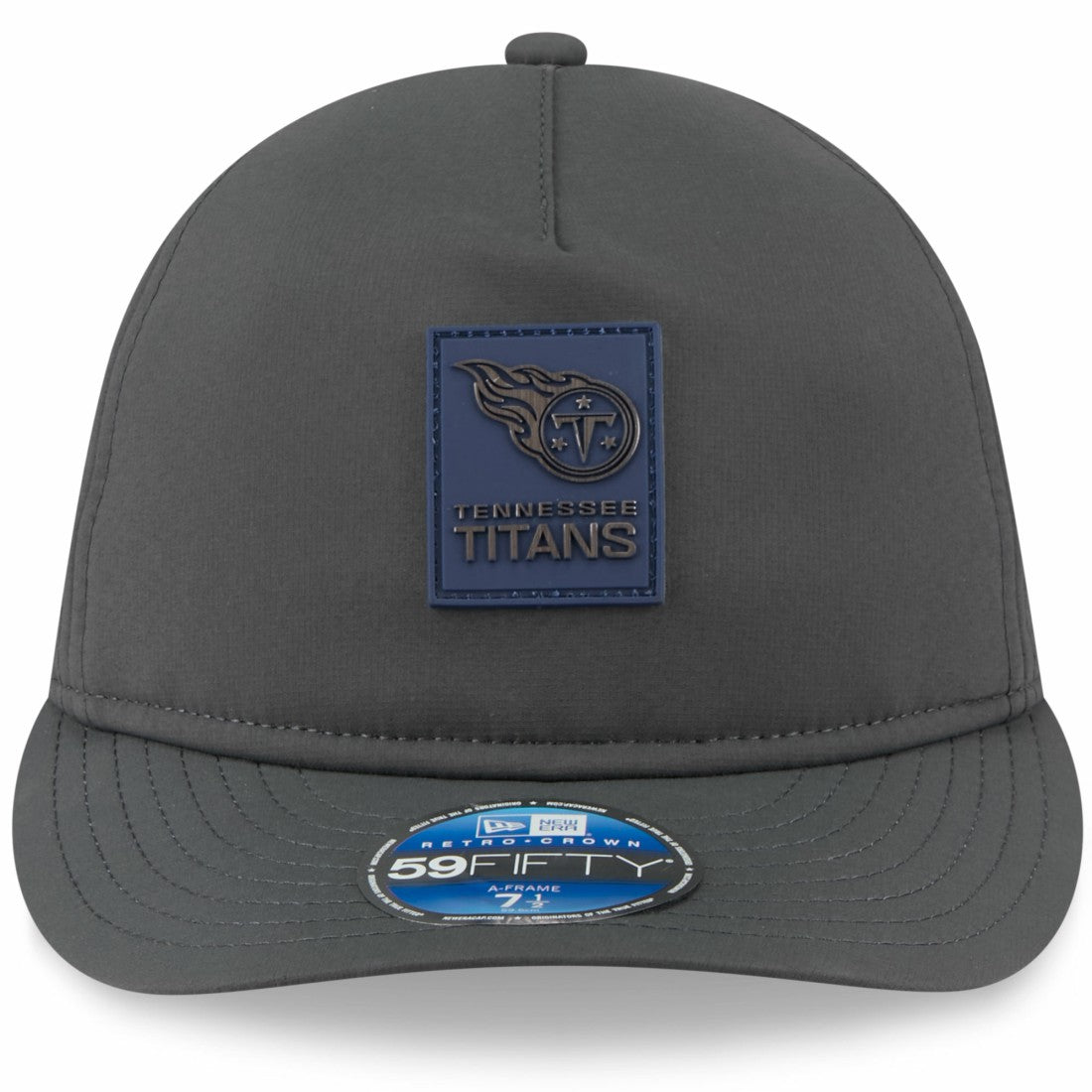 Tennessee Titans New Era 2025 Sideline Cold Weather Retro Crown 59FIFTY Fitted Hat - Charcoal sale