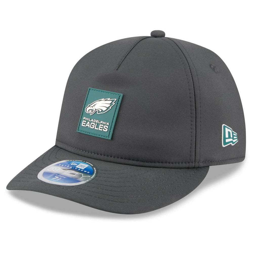 Philadelphia Eagles New Era 2025 Sideline Cold Weather Retro Crown 59FIFTY Fitted Hat - Charcoal online