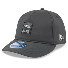 Baltimore Ravens New Era 2025 Sideline Cold Weather Retro Crown 59FIFTY Fitted Hat - Charcoal on sale