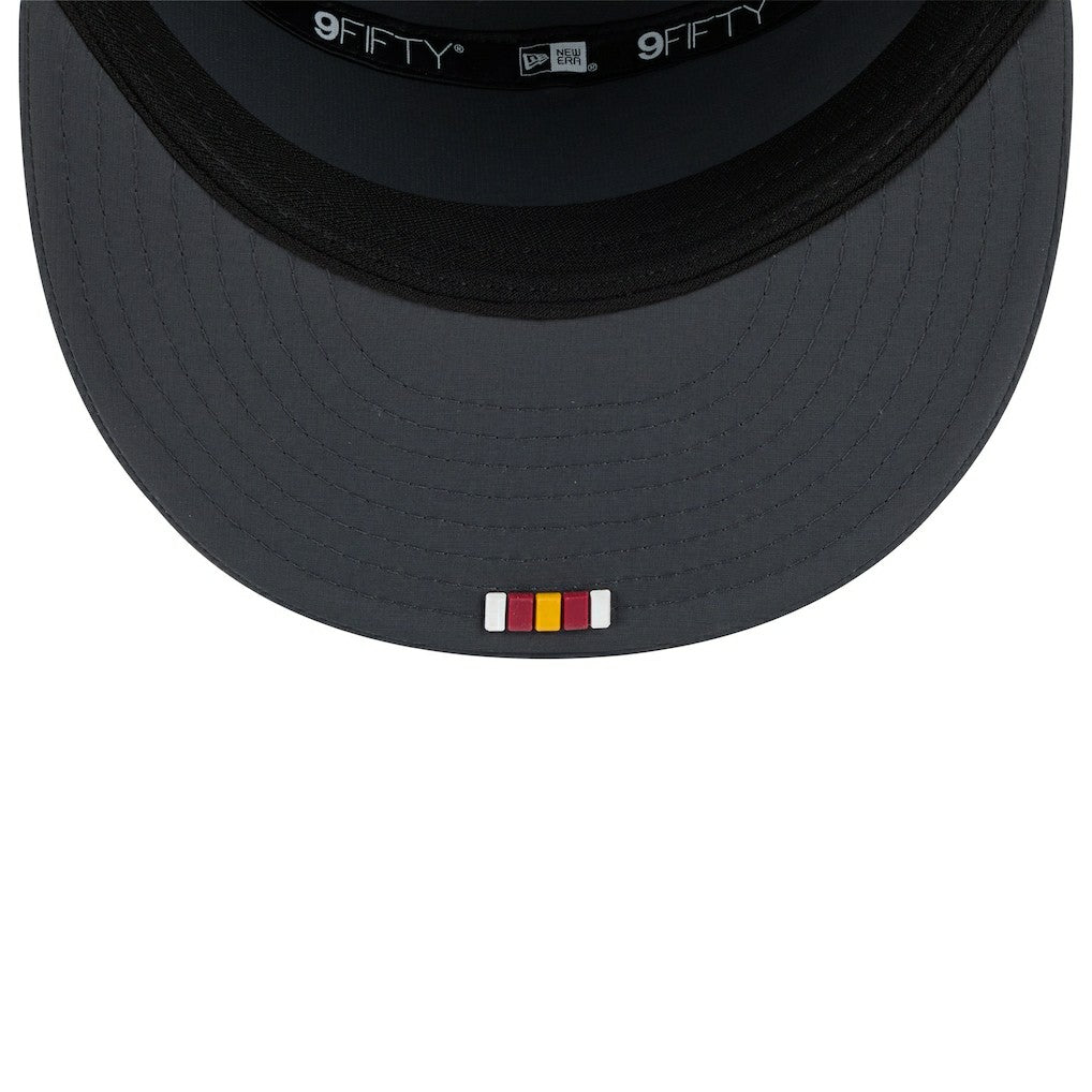 Washington Commanders New Era 2025 Sideline Cold Weather Split Panel 9FIFTY Snapback Hat - Charcoal outlet