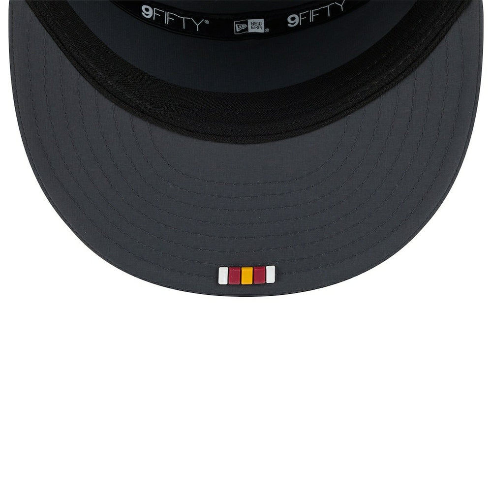 Washington Commanders New Era 2025 Sideline Cold Weather Split Panel 9FIFTY Snapback Hat - Charcoal outlet