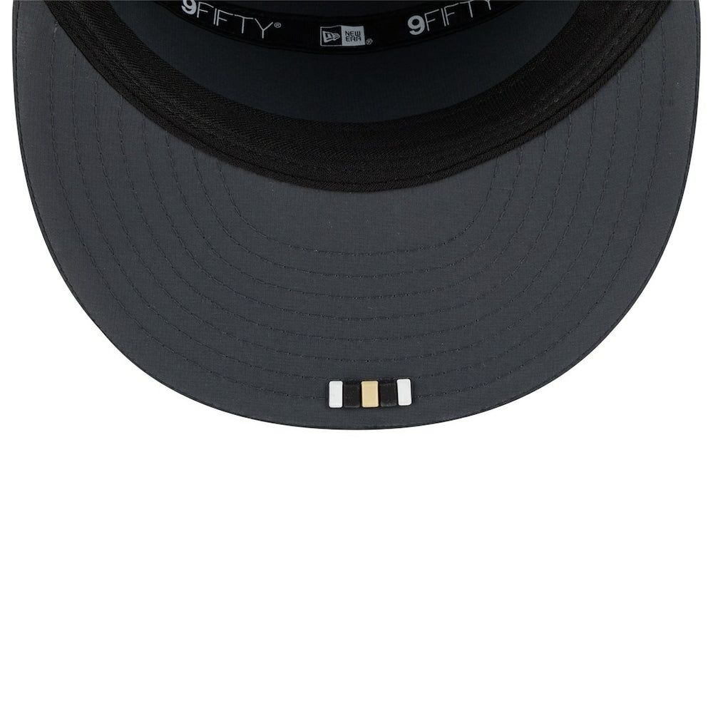 New Orleans Saints New Era 2025 Sideline Cold Weather Split Panel 9FIFTY Snapback Hat - Charcoal discount