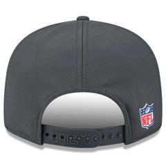 Kansas City Chiefs New Era 2025 Sideline Cold Weather Split Panel 9FIFTY Snapback Hat - Charcoal on sale