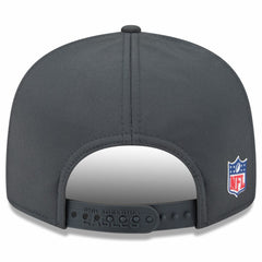 New York Jets New Era 2025 Sideline Cold Weather Split Panel 9FIFTY Snapback Hat - Charcoal on sale