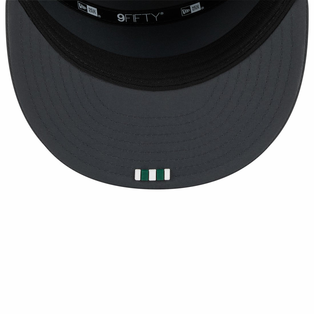 New York Jets New Era 2025 Sideline Cold Weather Split Panel 9FIFTY Snapback Hat - Charcoal on sale