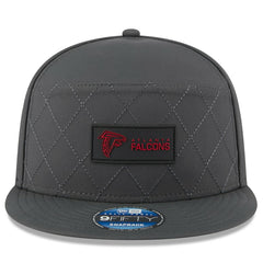 Atlanta Falcons New Era 2025 Sideline Cold Weather Split Panel 9FIFTY Snapback Hat - Charcoal for sale