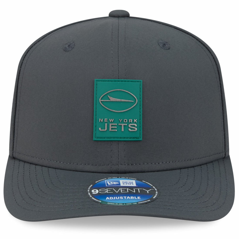 New York Jets New Era 2025 Sideline Cold Weather 9SEVENTY Adjustable Hat - Charcoal discount