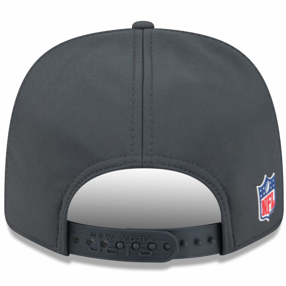 New York Jets New Era 2025 Sideline Cold Weather 9SEVENTY Adjustable Hat - Charcoal discount